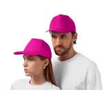 Бейсболка "Poly" 5-ти панельная 120гр, фуксия, арт. 33385348, фото 3