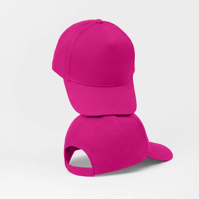 Бейсболка "Poly" 5-ти панельная 120гр, фуксия, арт. 33385348