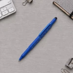 Ручка шариковая металлическая "Tool", синий. Встроенный уровень, мини отвертка, стилус (Р), фото 1