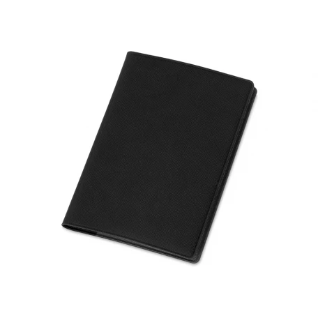 Обложка для паспорта с RFID защитой отделений для пластиковых карт "Фэйвор (Favor)", черная