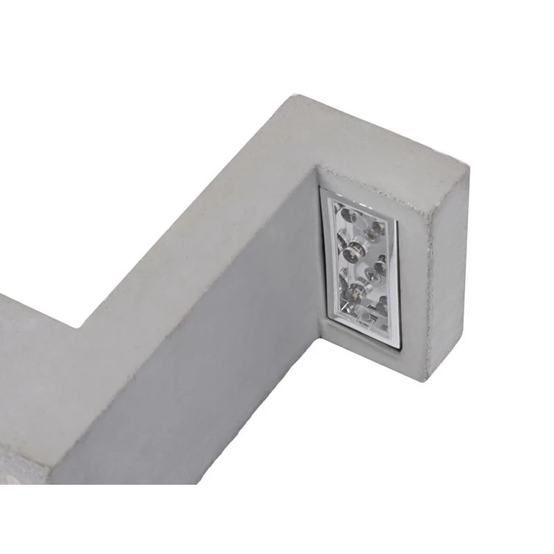 Настольная лампа из бетона «Blok Lamp», фото 6