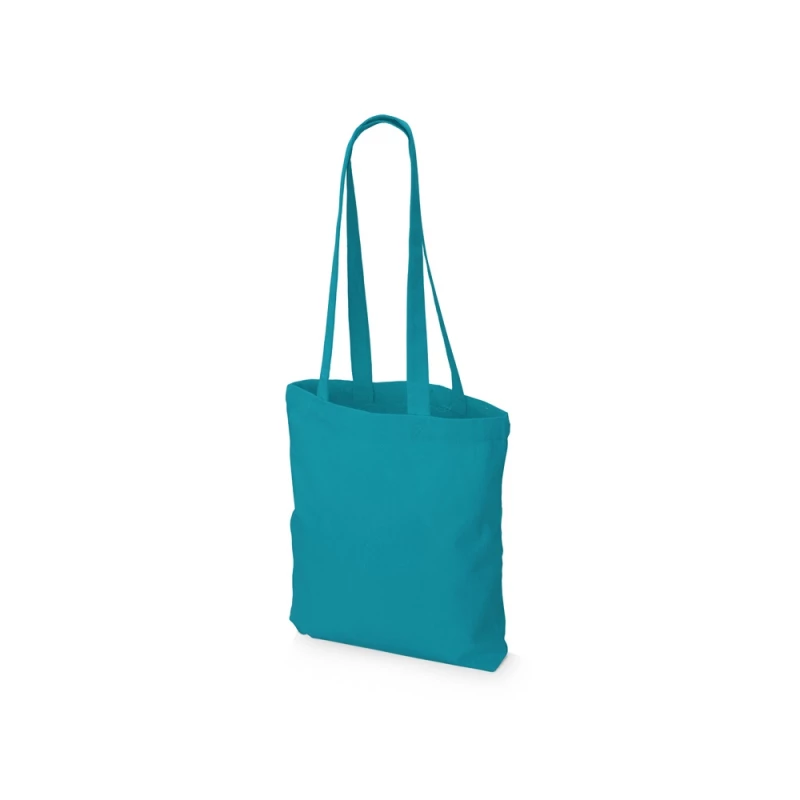 Сумка из плотного хлопка «Carryme 220», бирюзовый 320C NEW, фото 4