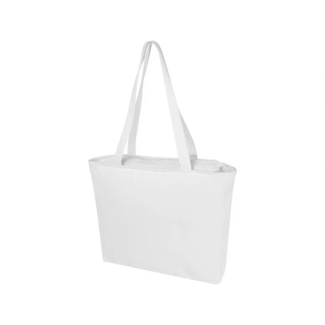 Weekender эко-сумка из переработанного материала Aware™ плотностью 500 г/м² - Белый