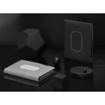 Органайзер с беспроводной зарядкой 5000 mAh "Powernote", темно-серый, фото 17