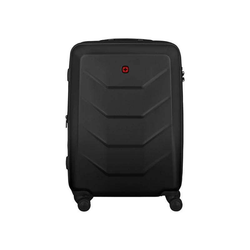 Чемодан WENGER Prymo, чёрный, средний, 45х65х26 см, 59 л, ABS+PC, фото 3
