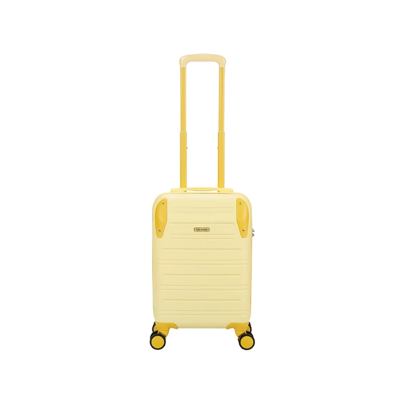Чемодан TORBER В Отпуск, желтый, ABS-пластик, 36 х 22 х 55 см, 31 л, 2,4 кг, фото 10