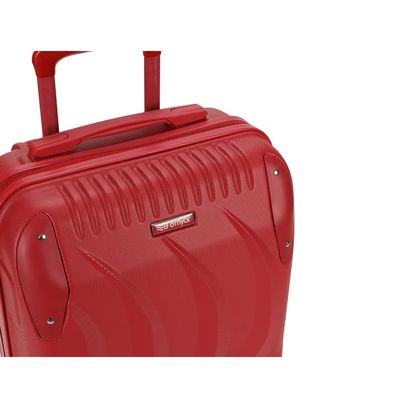 Чемодан TORBER В Отпуск, красный, ABS-пластик, 37 х 25 х 56,5 см, 36 л, 2,5 кг, фото 8