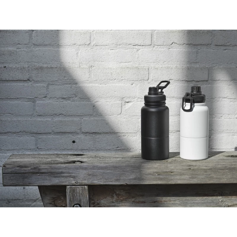 Dupeca бутылка-термос для воды из нержавеющей стали, сертифицированной по стандарту RCS, объемом 840 мл - Белый, фото 6
