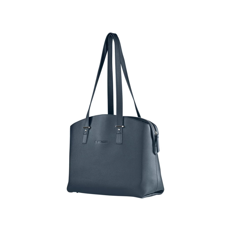 Сумка женская WENGER RosaElli с карманом для ноутбука 14", синяя, полиэстер, 37 x29x19 см, фото 7