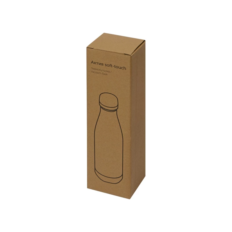 Термобутылка Актив Soft Touch, 500мл, темно-синий, арт. 821362, фото 4