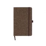 Блокнот из кофейных зерен А5 "Coffee notes", твердая обложка, 80 листов 70 гр/м2 белой бумаги, кофейный, фото 3