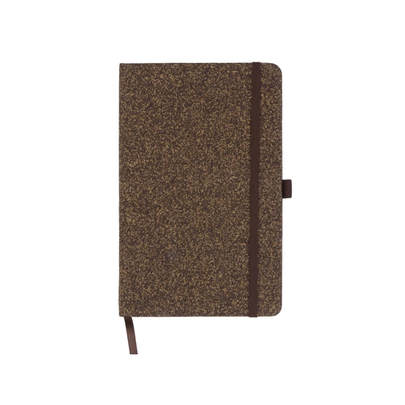 Блокнот из кофейных зерен А5 "Coffee notes", твердая обложка, 80 листов 70 гр/м2 белой бумаги, кофейный, фото 3
