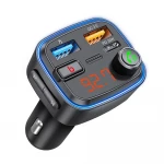 FM-трансмиттер Wave Pro, QC/PD, LED, 48Вт, ENC, Bass boost, черный, Deppa, фото 3