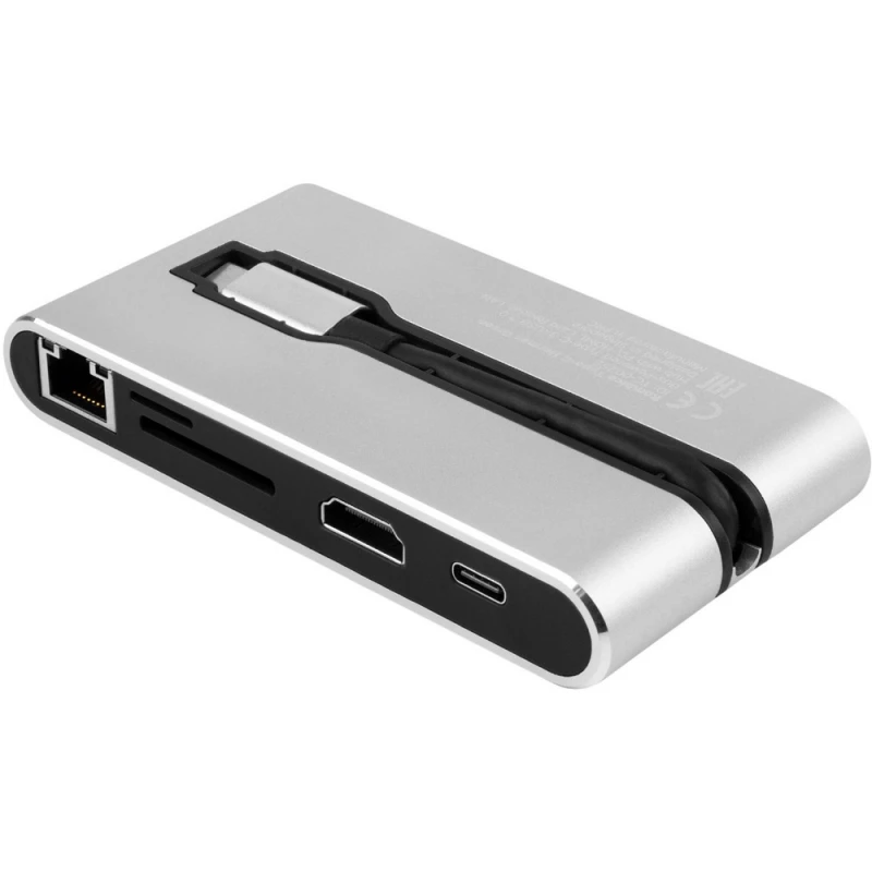 Хаб USB Rombica Type-C Hermes Black, фото 4