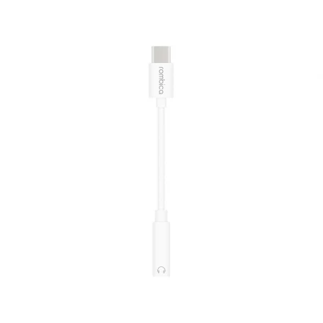 Rombica Type-C Adapter 3.5 White, белый