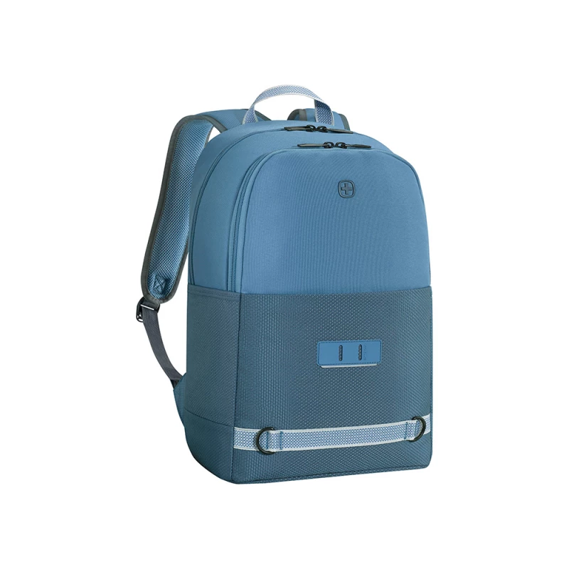 Рюкзак WENGER Tyon 15.6", голубой, переработанный ПЭТ/Полиэстер, 32х18х48 см, 23 л., фото 4