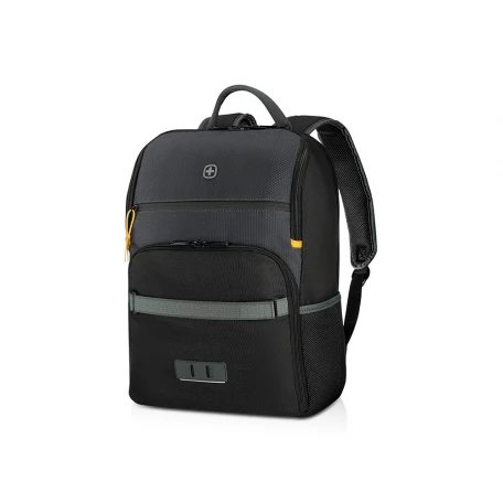 Рюкзак WENGER Move 16", чёрный, переработанный ПЭТ, 33 x 19 x 44 см, 22 л