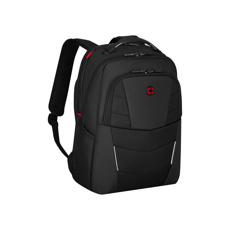 Рюкзак WENGER ALTAIR 15.6", черный, переработанный ПЭТ/Полиэстер, 32х21х44 см, 22 л., фото 4