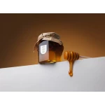 Мед с сосновой шишкой и кедровым орехом 250 гр., фото 7