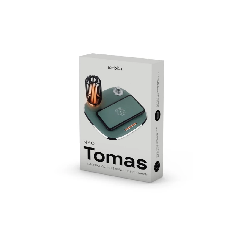Беспроводное зарядное устройство Rombica NEO Tomas Quick Black (Р), фото 5