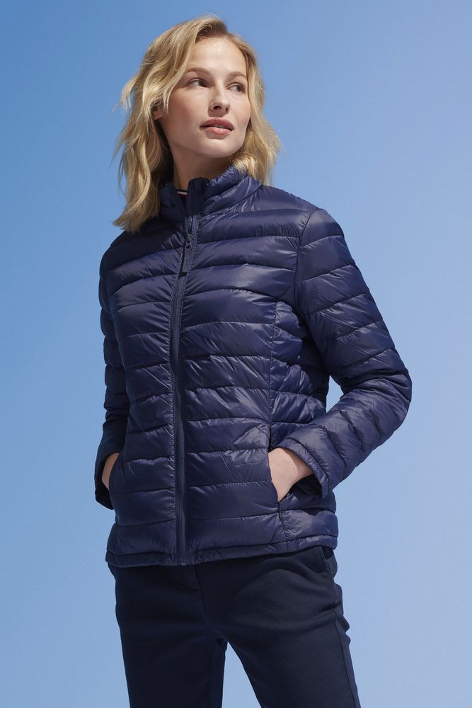 Куртка женская Wilson Women, темно-синяя_7
