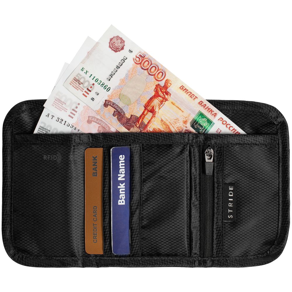 Кошелек Torren с RFID-защитой, черный_3