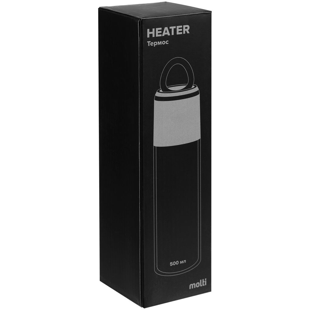 Термос Heater, синий_5