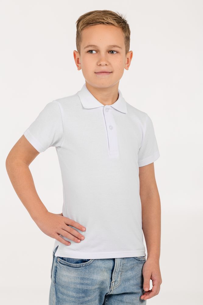 Рубашка поло детская Virma Kids, белая_2