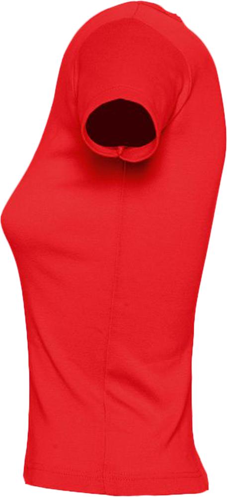 Футболка женская с круглым вырезом Lady 220 красная_1