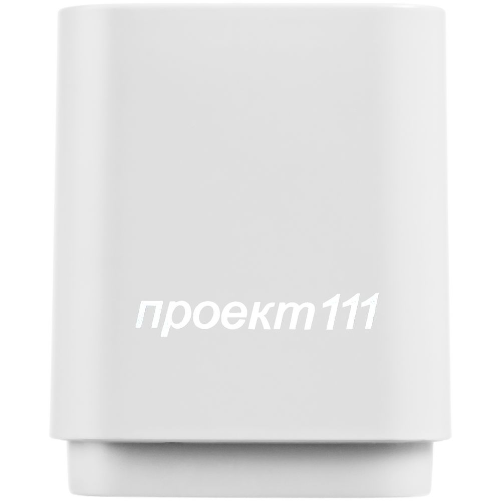 Беспроводная колонка с подсветкой гравировки Glim, белая_2