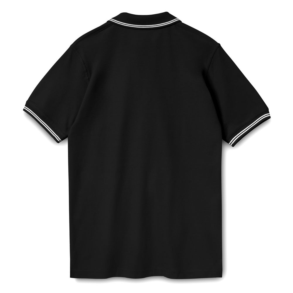 Рубашка поло Virma Stripes, черная_0