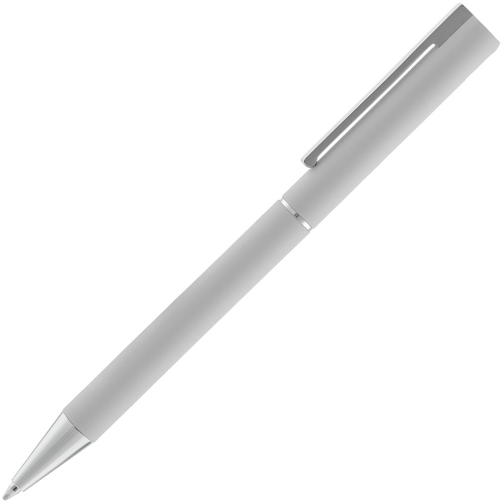 Ручка шариковая Blade Soft Touch, серая_1