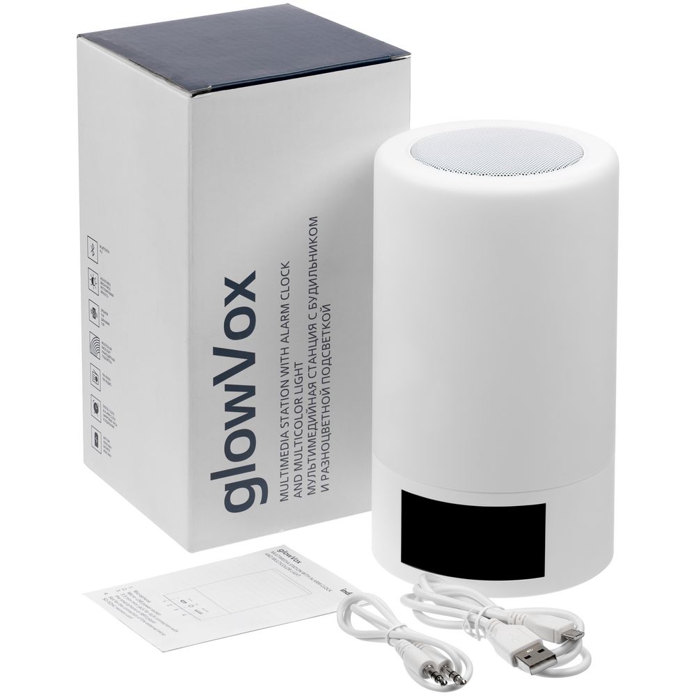 Мультимедийная станция glowVox, белая_9