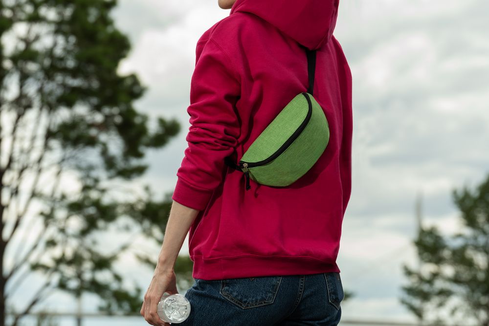 Поясная сумка Handy Dandy, зеленая_2
