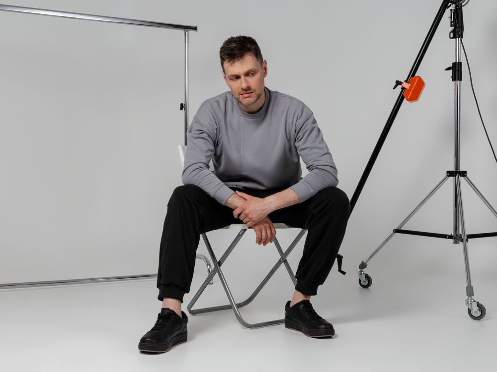 Свитшот Neofit, светло-серый_5