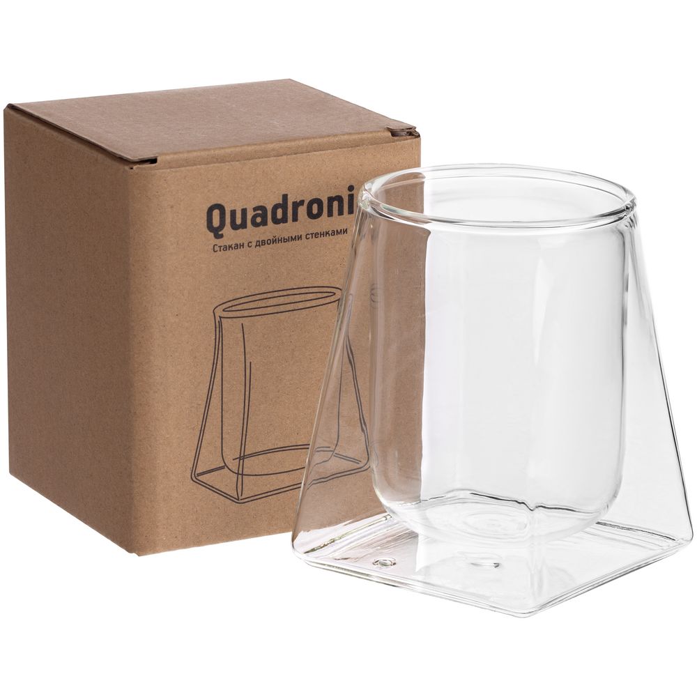 Стакан с двойными стенками Quadroni_1