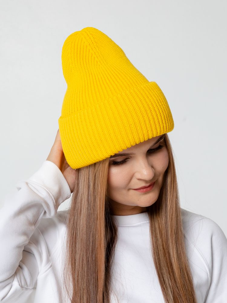 Шапка Flette, желтая_4