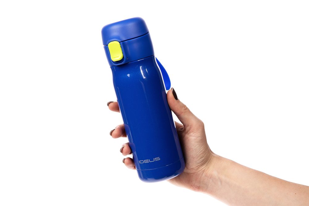 Термобутылка One Touch, синяя_3