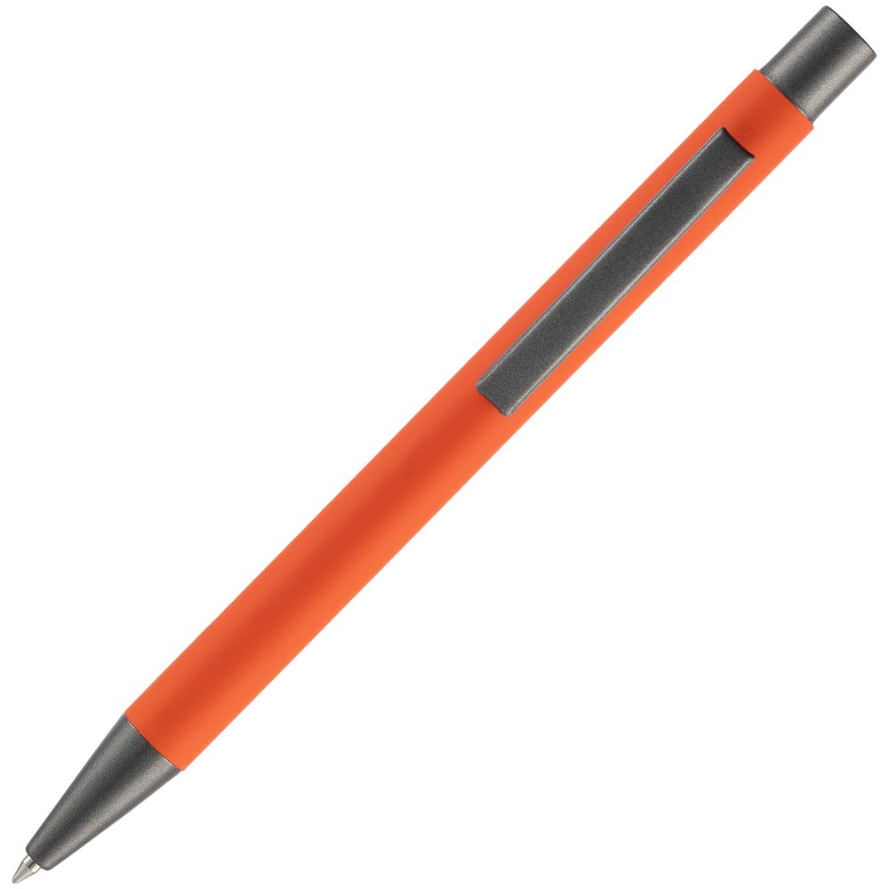 Ручка шариковая Atento Soft Touch, оранжевая_1