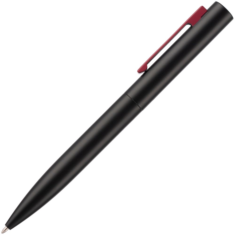 Ручка шариковая Inkolor, черная с красным_1