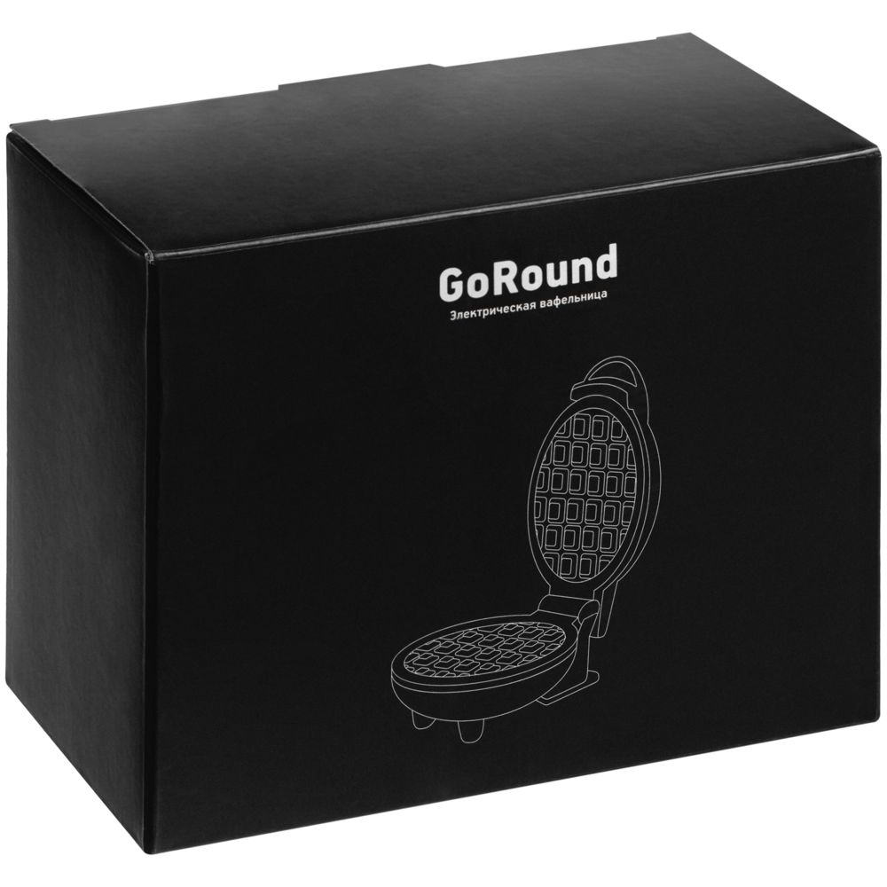 Электрическая вафельница GoRound, белая_7