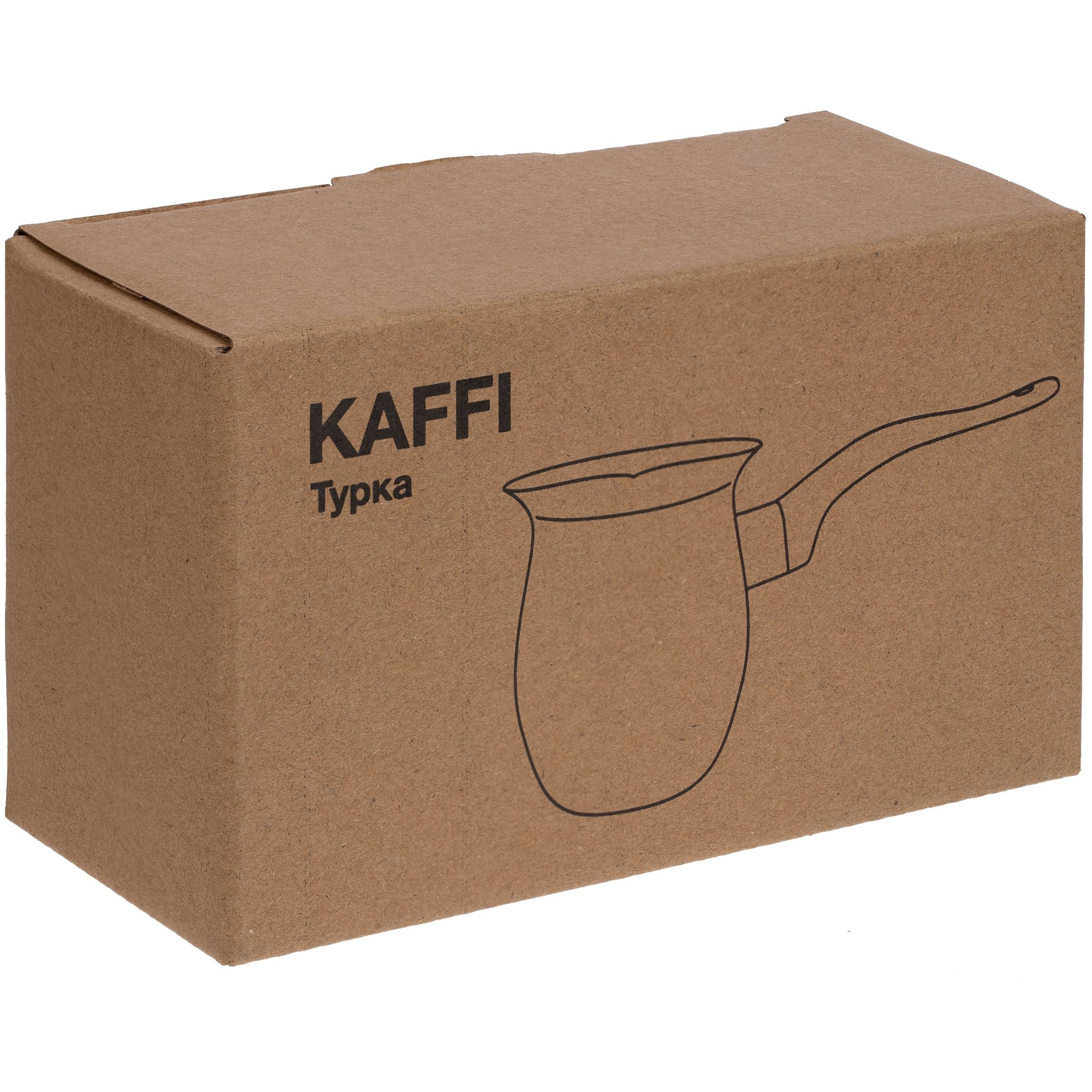Турка Kaffi, ver.2, серебристая_3
