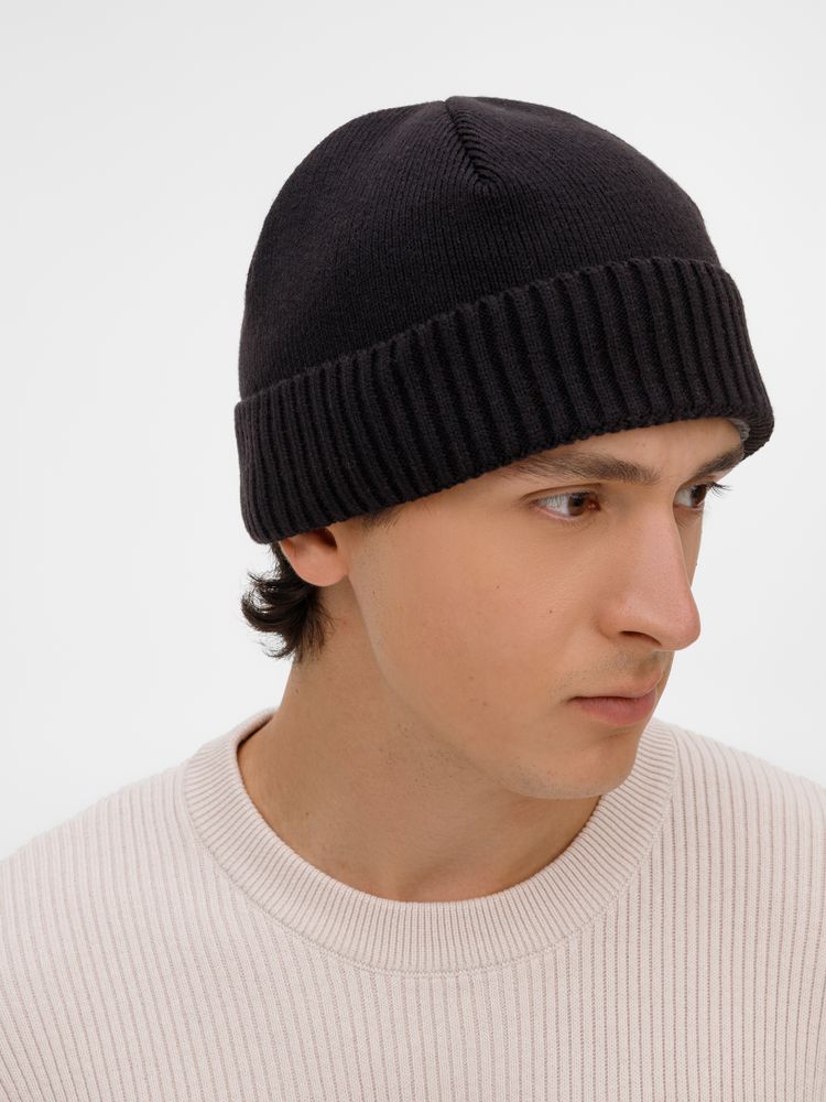 Шапка ComFleece, черная_2