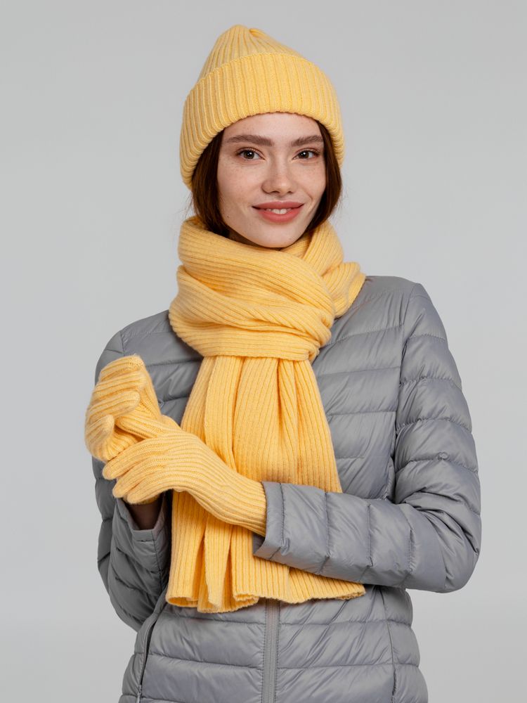 Шапка Capris, желтая_5