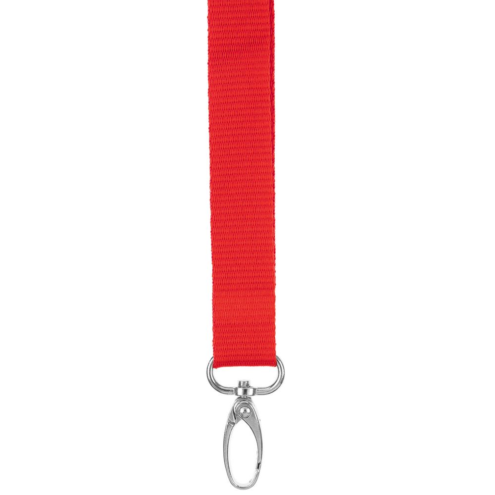 Лента для бейджа Pin, красная_1