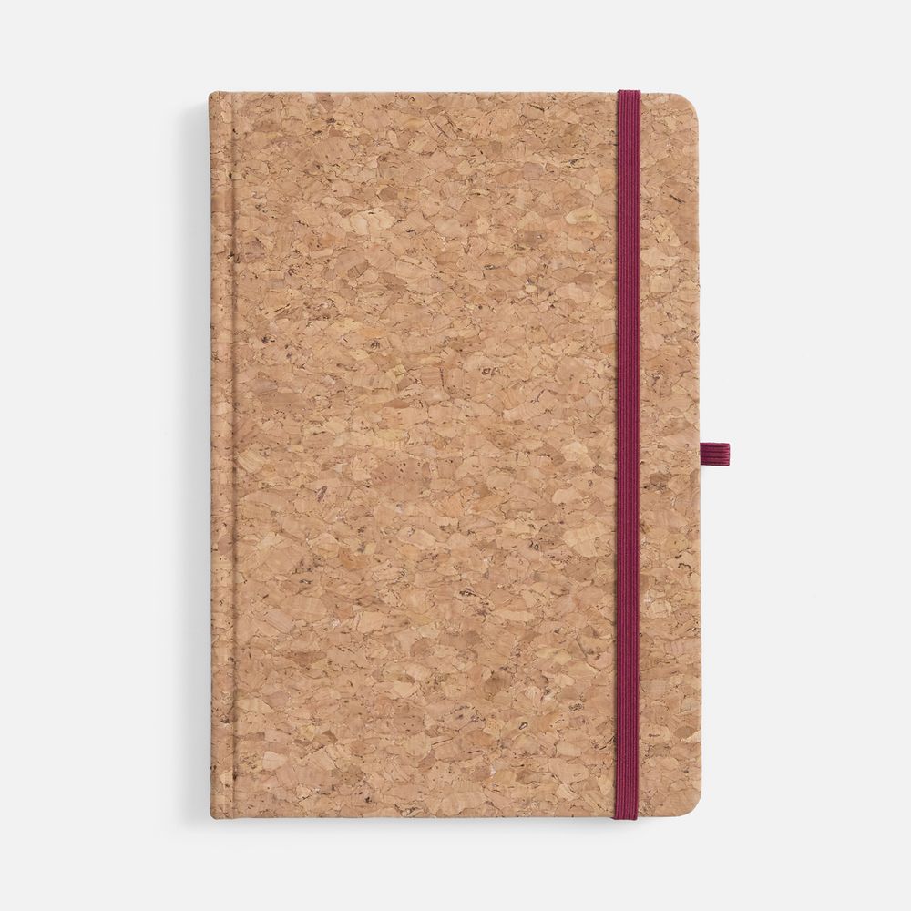 Блокнот Corkfolio, красный_1