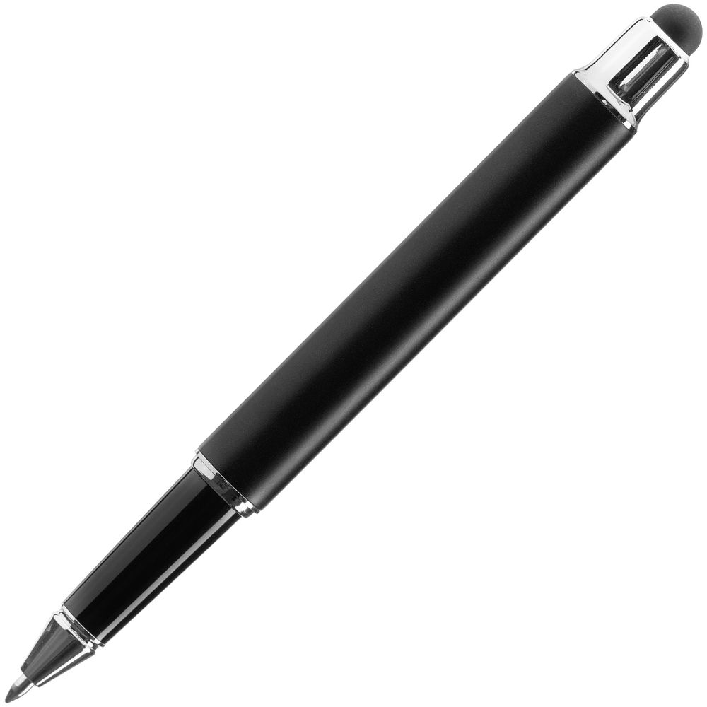 Роллер Scribo со стилусом, матовый черный_0