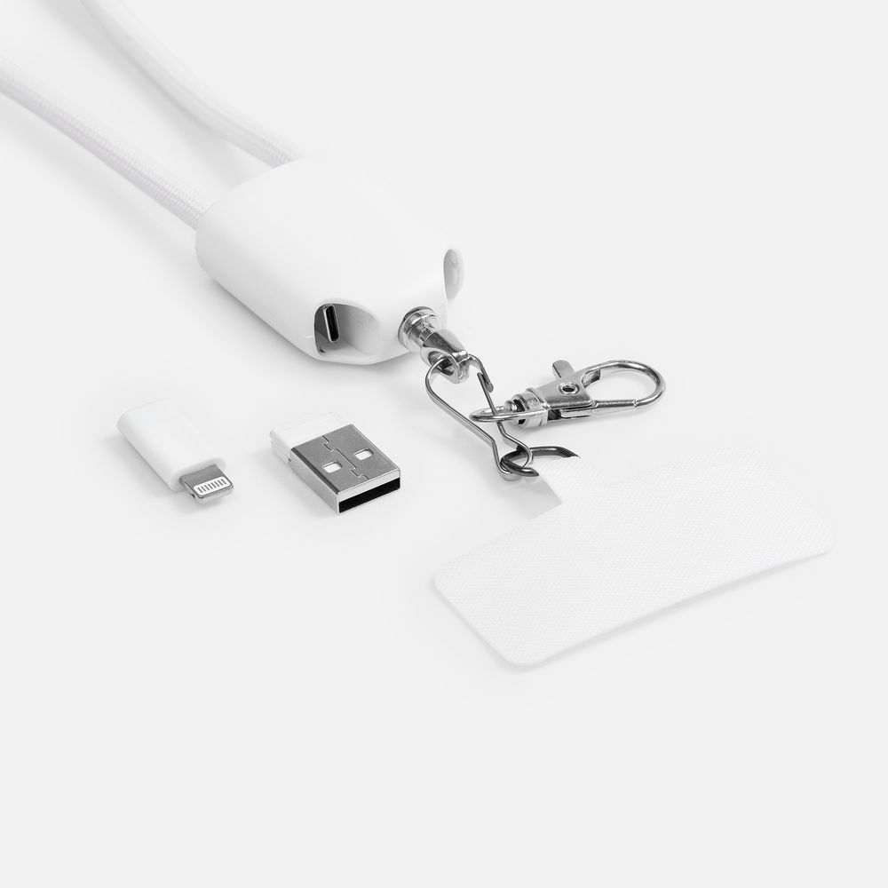Кабель-ланьярд energyFlex Pro, белый_2