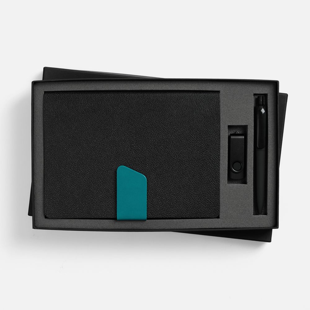 Набор Boom Memory, черный с бирюзовым_0