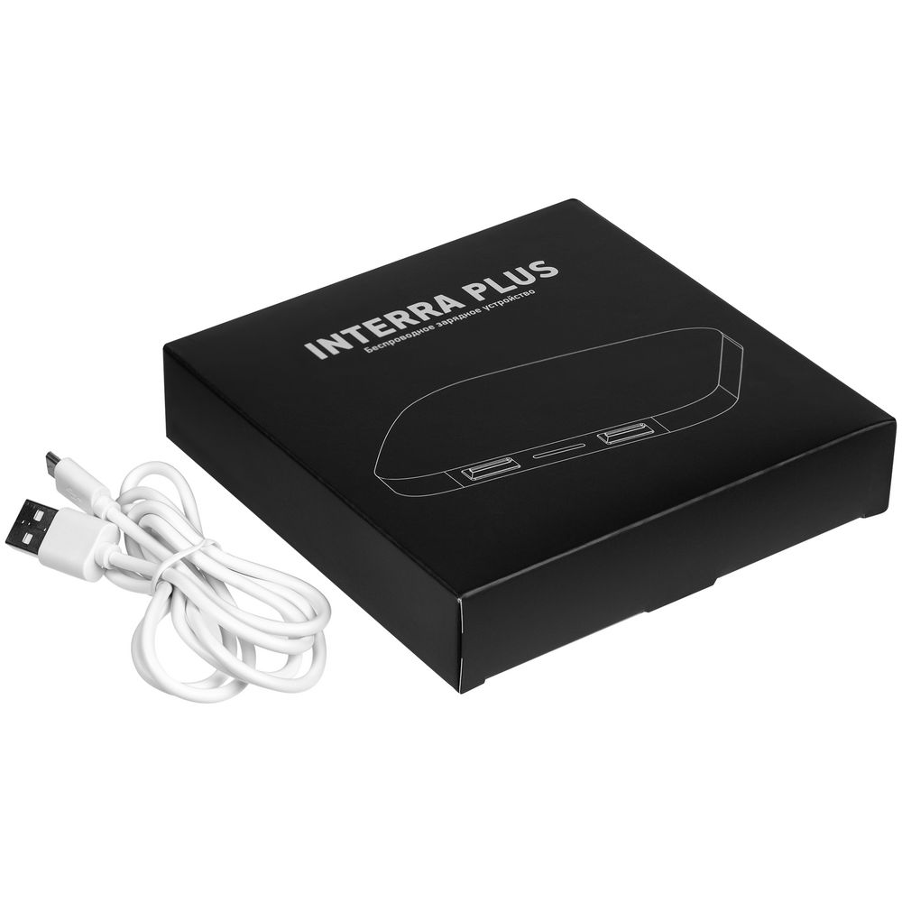 Беспроводное зарядное устройство Interra Plus, белое_8